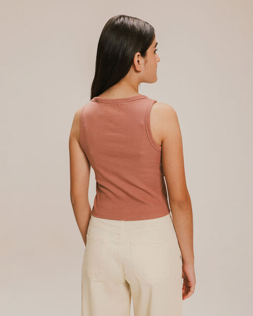 Tank Top Gráfico Frontal